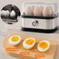 🎉¡50 % DE DESCUENTO!🍳 Cocedor de huevos al vapor multifuncional: con tapa transparente.