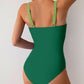 🩱 Bañador de una pieza ajustado con cuello halter 🌴 | Retención perfecta de la forma en la playa