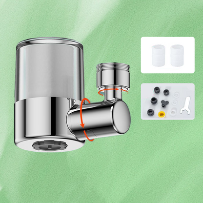 🔥 Boquilla Filtro Grifo 720°: Agua Limpia + Antisalpicaduras | 2 Modos, 99% Adaptable 💦
