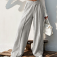 ❄️  Pantalones anchos para mujer, agradables para la piel