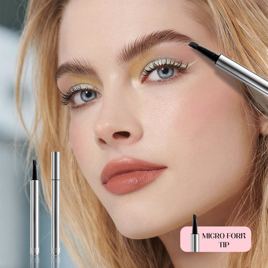 💕Compra 1 y llévate 1 gratis💕Lápiz de cejas resistente al agua con punta en forma de microhorquilla