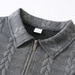 🔥 ¡Oferta de Novedades! 40%👕 Suéter de punto para todas las estaciones con cuello con cremallera para hombre