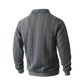 🔥 ¡Oferta de Novedades! 40%👕 Suéter de punto para todas las estaciones con cuello con cremallera para hombre