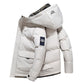 🎁Novedades 2026 - ¡50% de descuento!💥 Chaqueta de plumas y algodón para hombre, elegante y abrigada, con capucha.