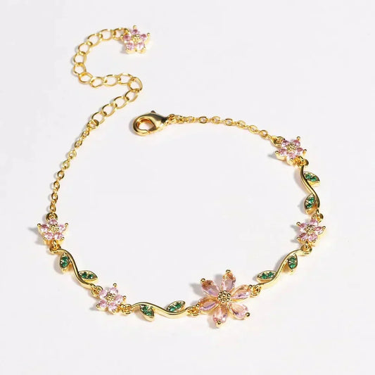 🔥NOVEDAD 2026🔥 Pulsera floral (Joya y regalo ideal)