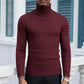 Jersey de cuello alto acanalado para hombre