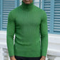 Jersey de cuello alto acanalado para hombre