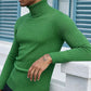 Jersey de cuello alto acanalado para hombre