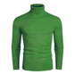Jersey de cuello alto acanalado para hombre