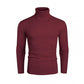 Jersey de cuello alto acanalado para hombre