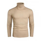 Jersey de cuello alto acanalado para hombre