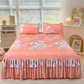 ¡¡📢📢 OFERTA DEL 60% DE DESCUENTO!! ⏰ Juego de 3 Piezas de Falda de Cama con Volantes 🛏️