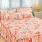 ¡¡📢📢 OFERTA DEL 60% DE DESCUENTO!! ⏰ Juego de 3 Piezas de Falda de Cama con Volantes 🛏️