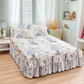 ¡¡📢📢 OFERTA DEL 60% DE DESCUENTO!! ⏰ Juego de 3 Piezas de Falda de Cama con Volantes 🛏️