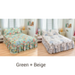 ¡¡📢📢 OFERTA DEL 60% DE DESCUENTO!! ⏰ Juego de 3 Piezas de Falda de Cama con Volantes 🛏️