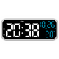 Reloj Despertador Digital LED con Termómetro