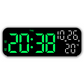 Reloj Despertador Digital LED con Termómetro