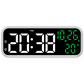 Reloj Despertador Digital LED con Termómetro