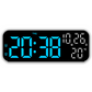 Reloj Despertador Digital LED con Termómetro