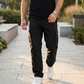 Pantalones cargo clásicos con múltiples bolsillos para hombre