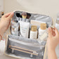 Bolsa de cosméticos portátil y con compartimentos elegante