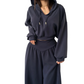 Conjunto de Sudadera con Capucha V y Pantalones para Mujer