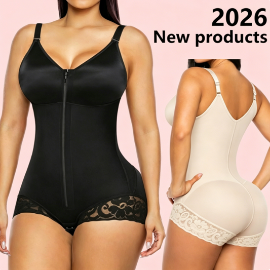 🔥💖 Body moldeador con cremallera para mujer, que disimula el vientre