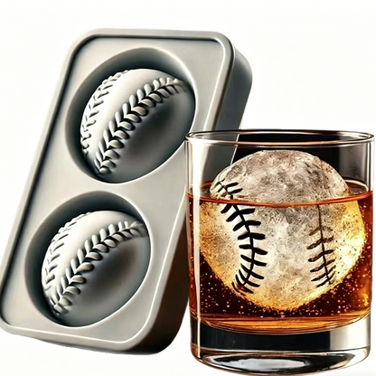 Molde para hielo con forma de pelota de béisbol