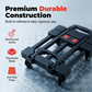 🔥OFERTA – 50 % DE DESCUENTO🔥Carrito de carga robusto y plegable de seis ruedas