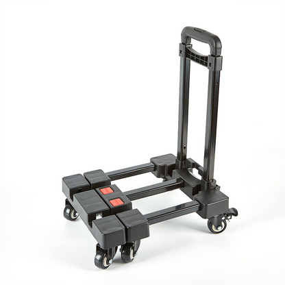 🔥OFERTA – 50 % DE DESCUENTO🔥Carrito de carga robusto y plegable de seis ruedas