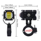 🎉🏍️Focos LED universales para motocicleta: doble haz y resistentes a la lluvia y a la nieve 💡
