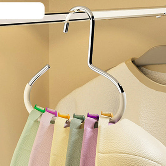 Percha multifuncional antideslizante para guardar gorras en el armario