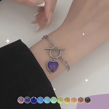 🔥 COMPRAR 1 GET 1 GRATIS 🎁🔮 Pulsera de estado de ánimo cambiante de color